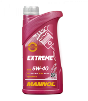 Масло моторное MANNOL Extreme 5W-40 SN/CH-4 ESTER 1л. (Синтетическое)