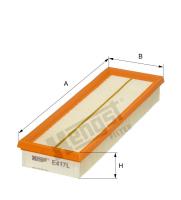 Патрон воздушного фильтра Hengst E417L