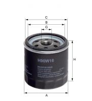 Корпусный масляный фильтр Hengst H90W16