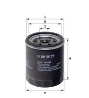 Корпусный масляный фильтр Hengst H90W21
