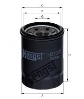 Корпусный масляный фильтр Hengst H313W