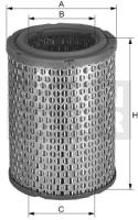 воздушный фильтр MANN-FILTER C16162/1