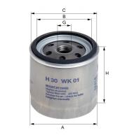 Корпусный топливный фильтр Hengst H30WK01