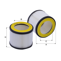 HP2590 воздушный фильтр Fil Filter