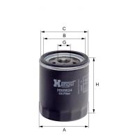 Корпусный масляный фильтр Hengst H90W24