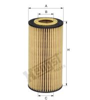 Вставка для масляного фильтра с комплектом прокладок Hengst E417H D125