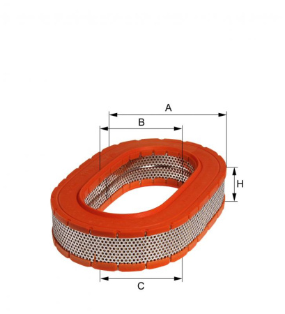 Патрон воздушного фильтра Hengst E800L01