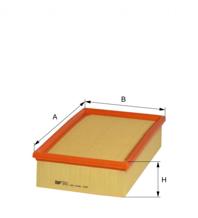Патрон воздушного фильтра Hengst E41L