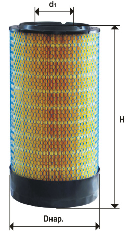 Воздушный фильтр DIFA 43103